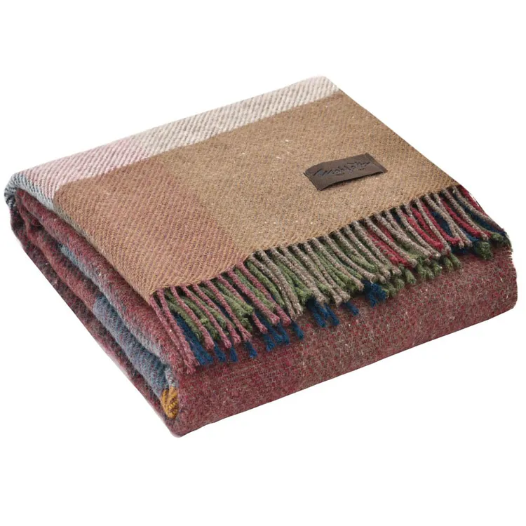 Плед Arequipa, бордовый с бежевым арт.19020.56