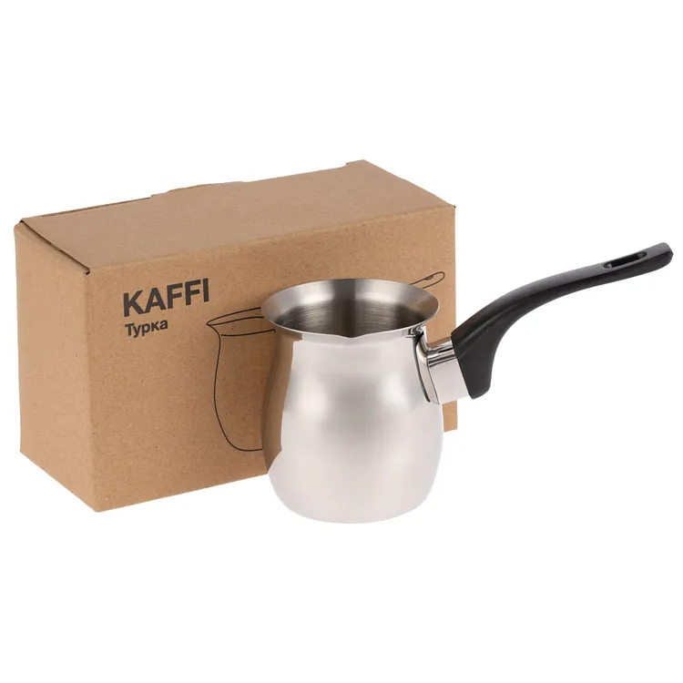 Турка Kaffi, ver.2, серебристая арт.17946.00