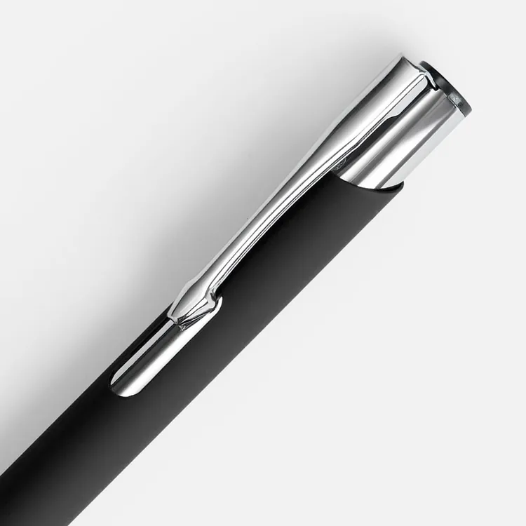 Ручка шариковая Keskus Soft Touch, черная арт.16425.30