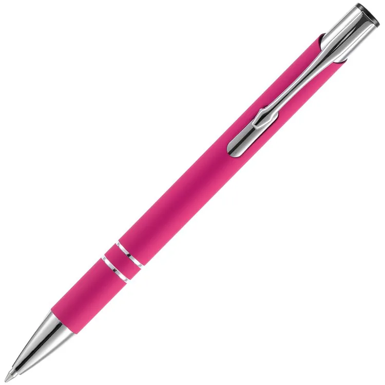 Ручка шариковая Keskus Soft Touch, розовая арт.16425.15