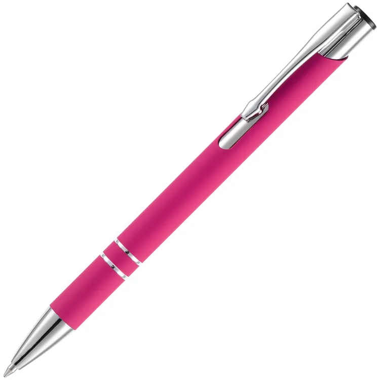 Ручка шариковая Keskus Soft Touch, розовая арт.16425.15