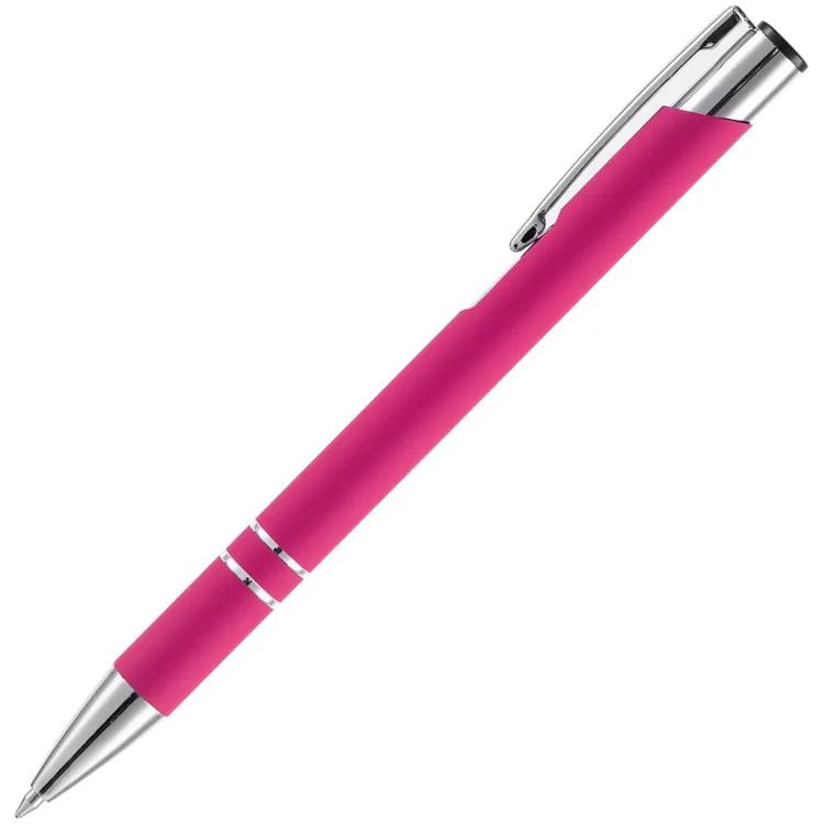 Ручка шариковая Keskus Soft Touch, розовая арт.16425.15