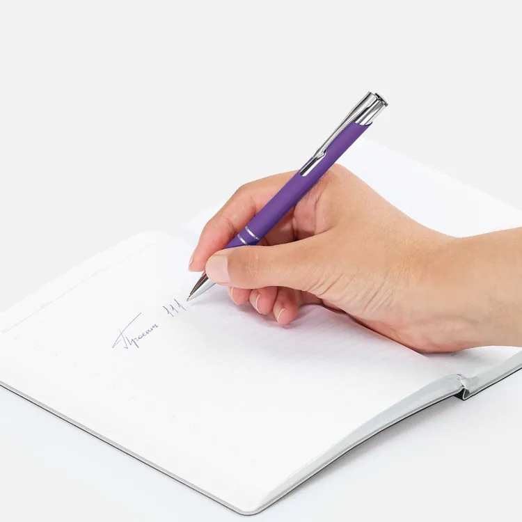 Ручка шариковая Keskus Soft Touch, фиолетовая арт.16425.70