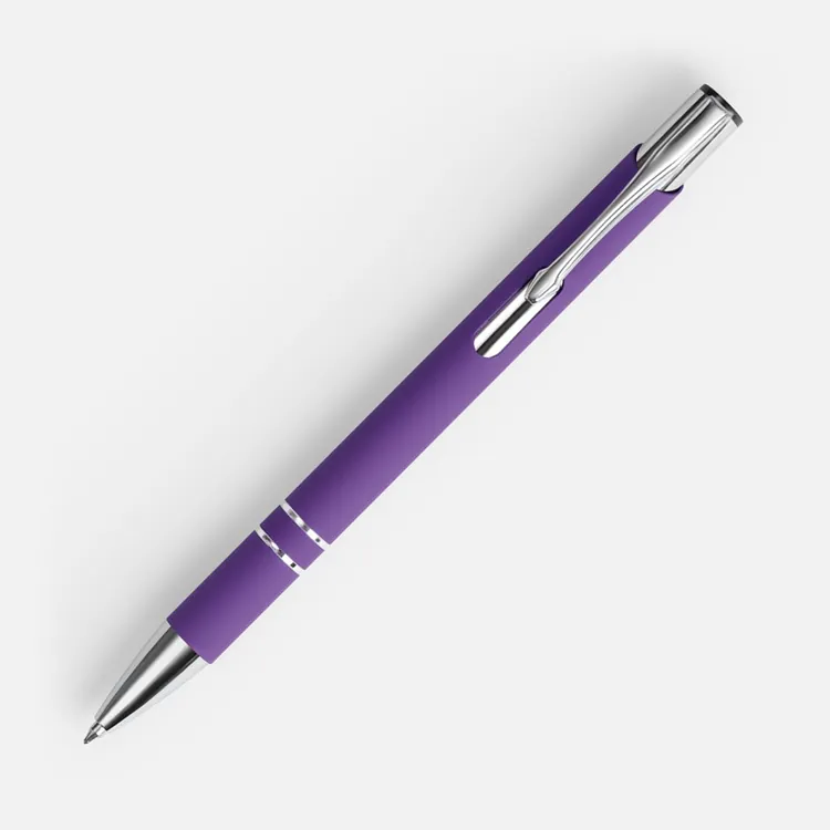 Ручка шариковая Keskus Soft Touch, фиолетовая арт.16425.70