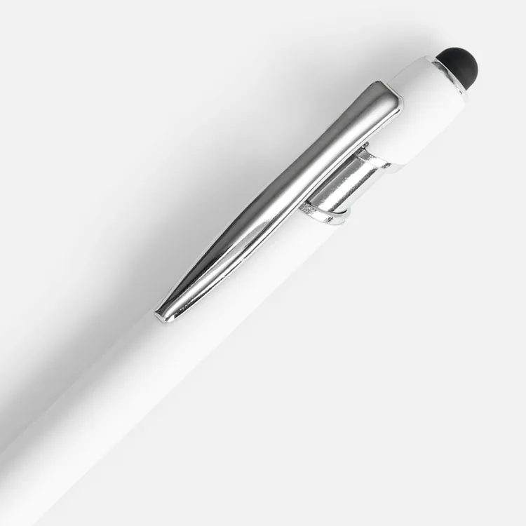 Ручка шариковая Pointer Soft Touch со стилусом, белая арт.16426.60