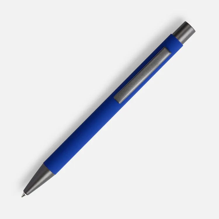 Ручка шариковая Atento Soft Touch, ярко-синяя арт.16427.44
