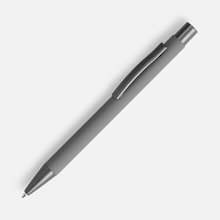 Ручка шариковая Atento Soft Touch, серая арт.16427.10