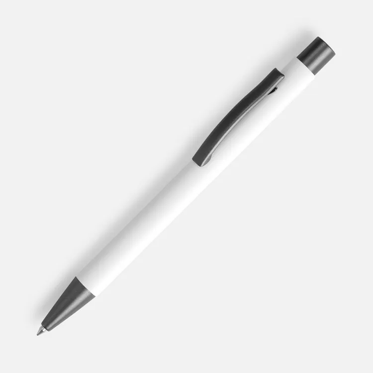 Ручка шариковая Atento Soft Touch, белая арт.16427.60