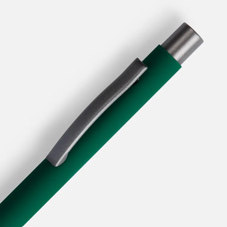 Ручка шариковая Atento Soft Touch, зеленая арт.16427.90