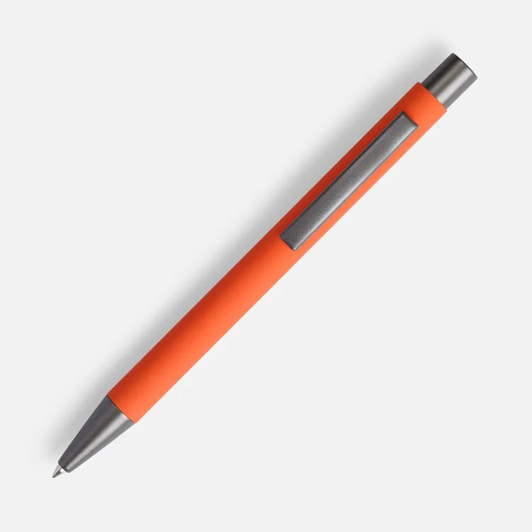 Ручка шариковая Atento Soft Touch, оранжевая арт.16427.20