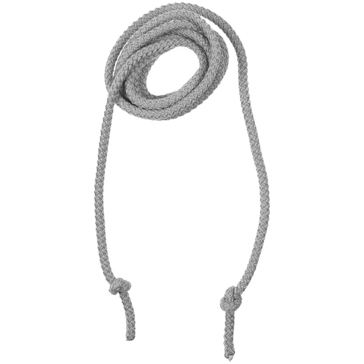 Круглый шнур Lasso L, серый, 130 см арт.16723.10.130cm