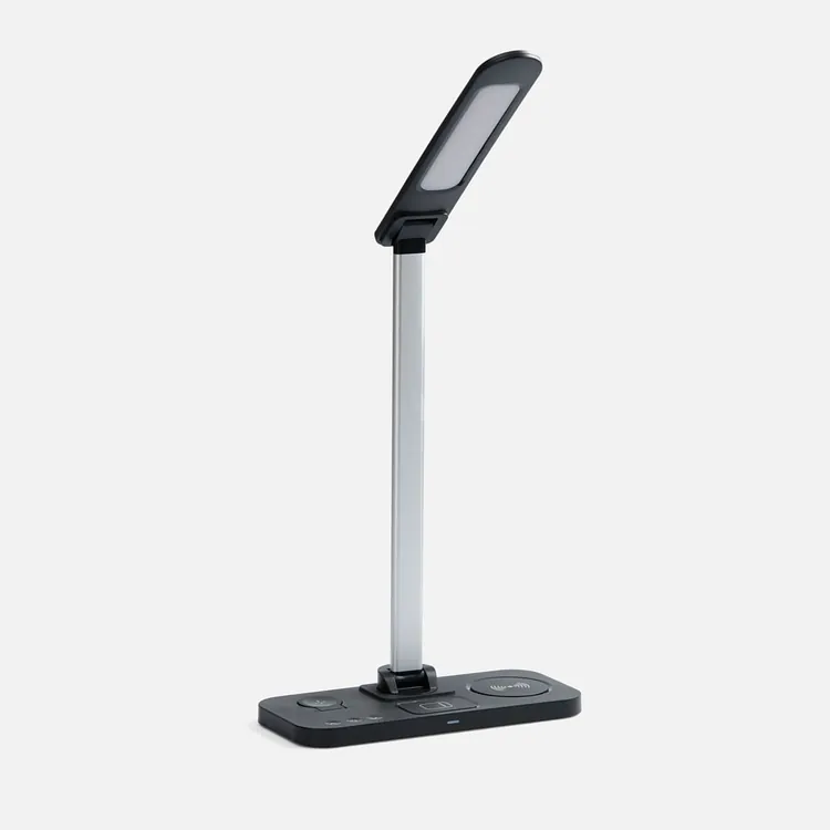 Настольная лампа с беспроводной зарядкой Power Light, черная арт.15767.30