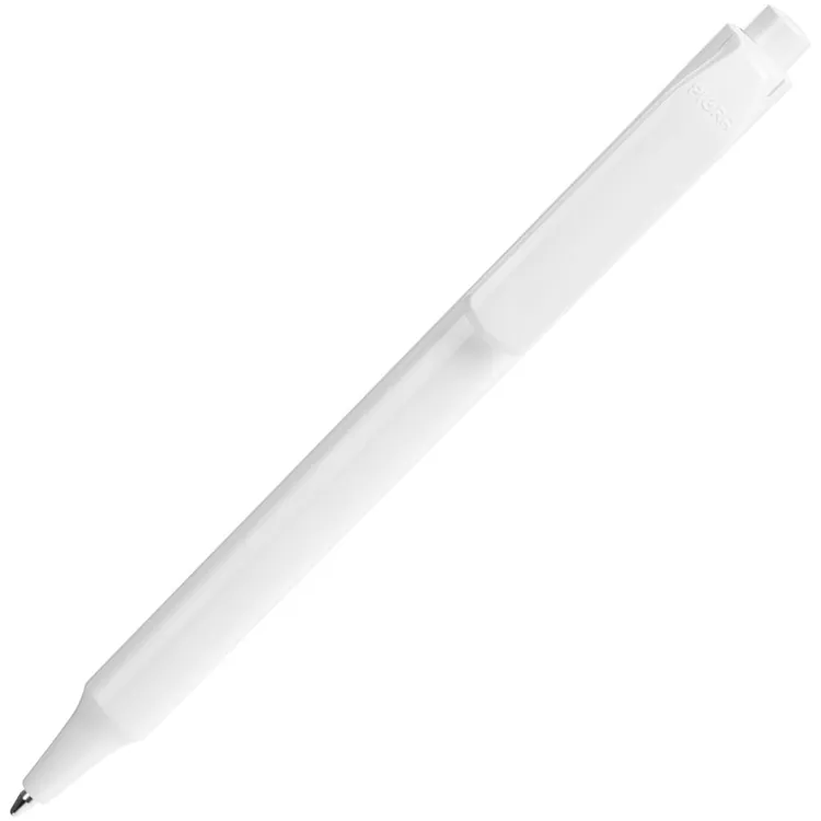 Ручка шариковая Pigra P04 Polished, белая арт.16451.60