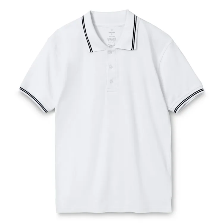 Рубашка поло Virma Stripes, белая арт.1253.60
