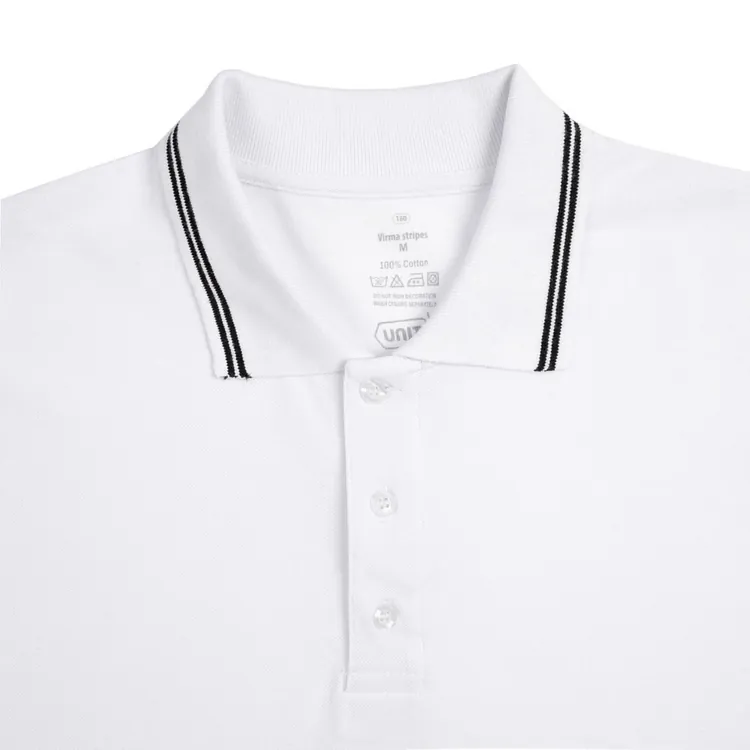 Рубашка поло Virma Stripes, белая арт.1253.60