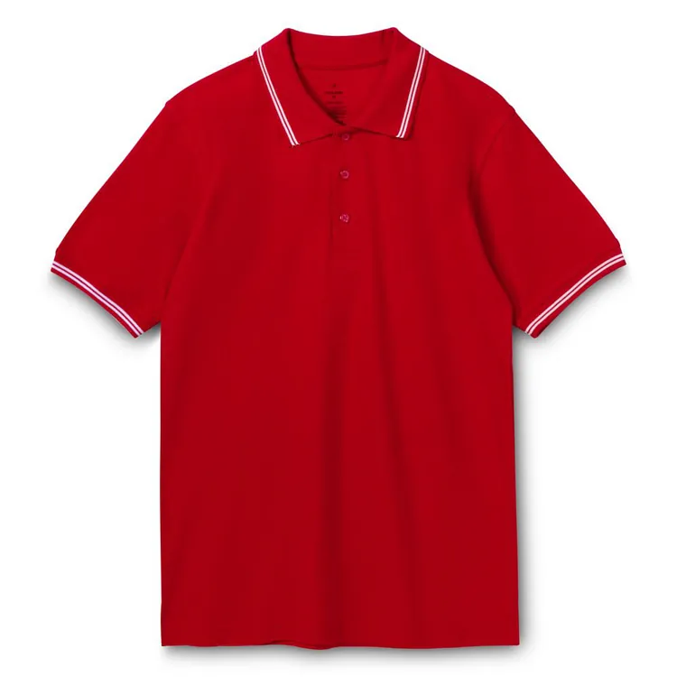 Рубашка поло Virma Stripes, красная арт.1253.50