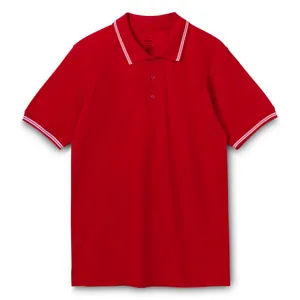 Рубашка поло Virma Stripes, красная арт.1253.50
