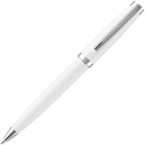 Ручка шариковая Letra Chrome, глянцевая, белая арт.16709.60