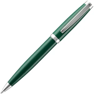 Ручка шариковая Letra Chrome, глянцевая, темно-зеленая арт.16709.90