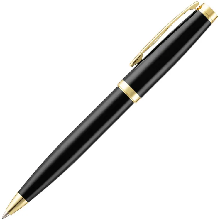 Ручка шариковая Letra Gold, глянцевая, черная арт.16710.30