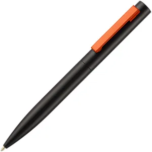Ручка шариковая Inkolor, черная с оранжевым арт.16715.20