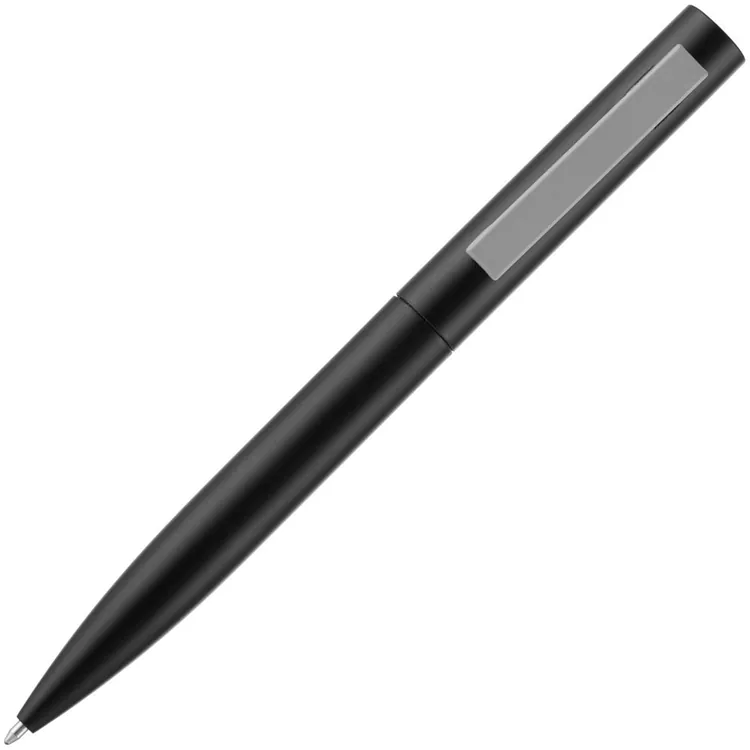 Ручка шариковая Inkolor, черная с серым арт.16715.10