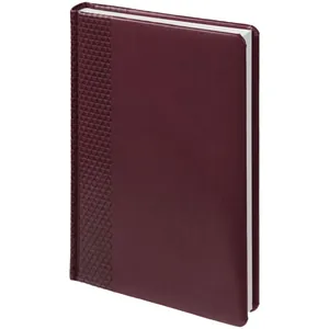 Ежедневник Prizma, недатированный, бордовый арт.26450.55