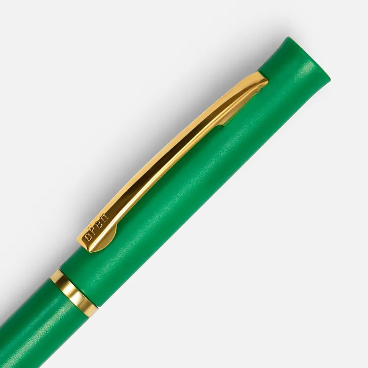 Ручка шариковая Euro Gold, зеленая арт.4475.90