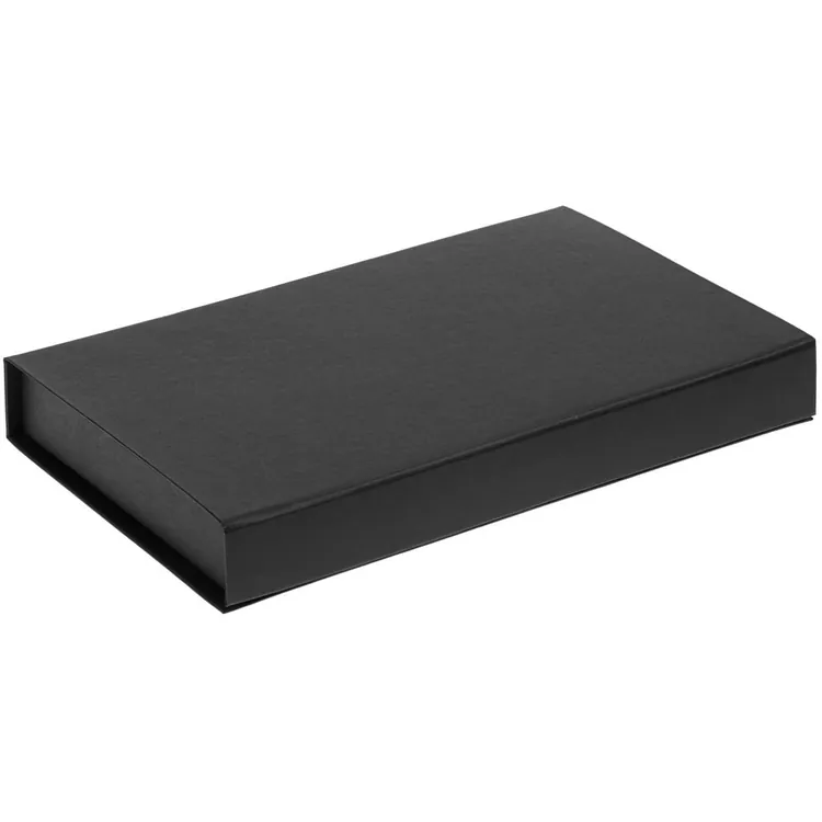 Коробка Silk с ложементом под ежедневник 15х21 см и ручку, ver.2, черная арт.17239.30