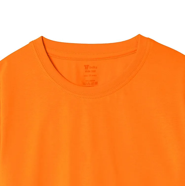 Футболка детская T-Bolka Kids, оранжевая арт.2504.20