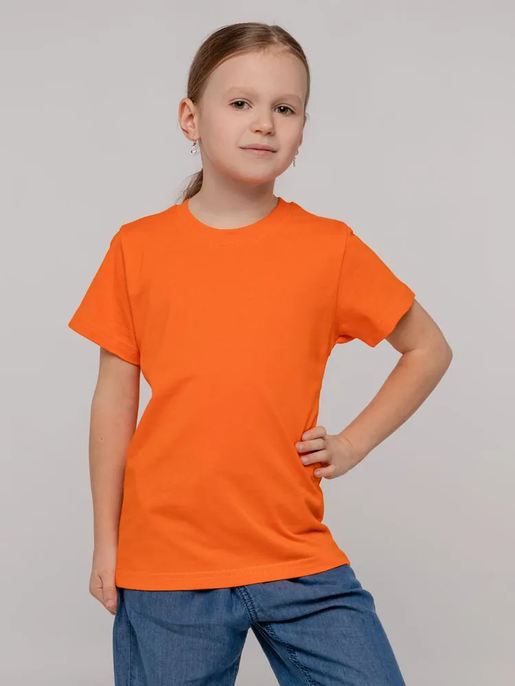 Футболка детская T-Bolka Kids, оранжевая арт.2504.20