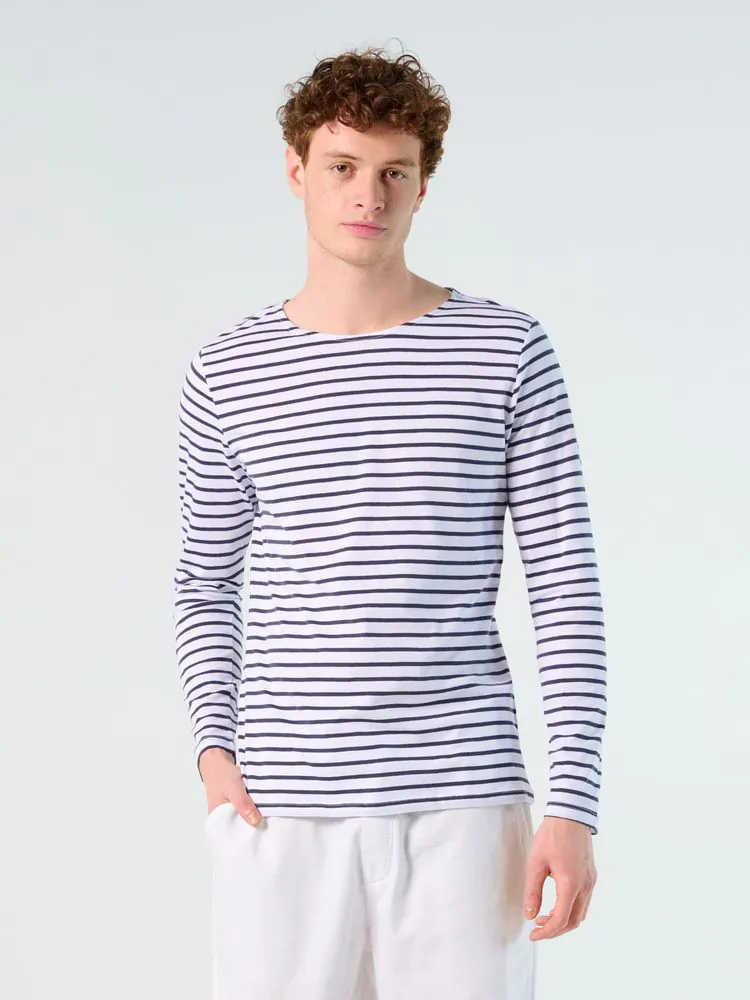 Футболка мужская Marine Men, белая с красным арт.01402987