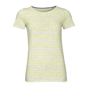 Футболка Miles Women серая с желтым арт.01399798
