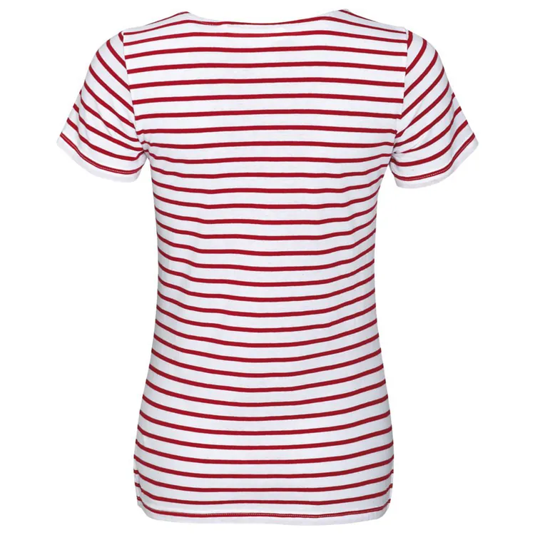 Футболка Miles Women белая с красным арт.01399987