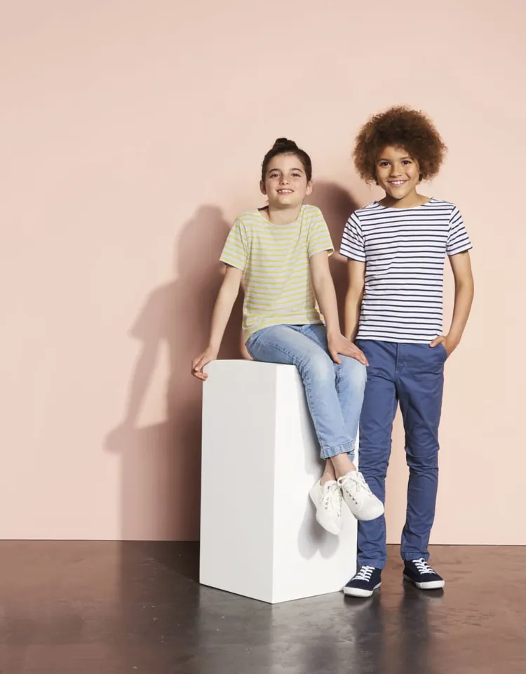 Футболка детская Miles Kids серый с желтым арт.01400798