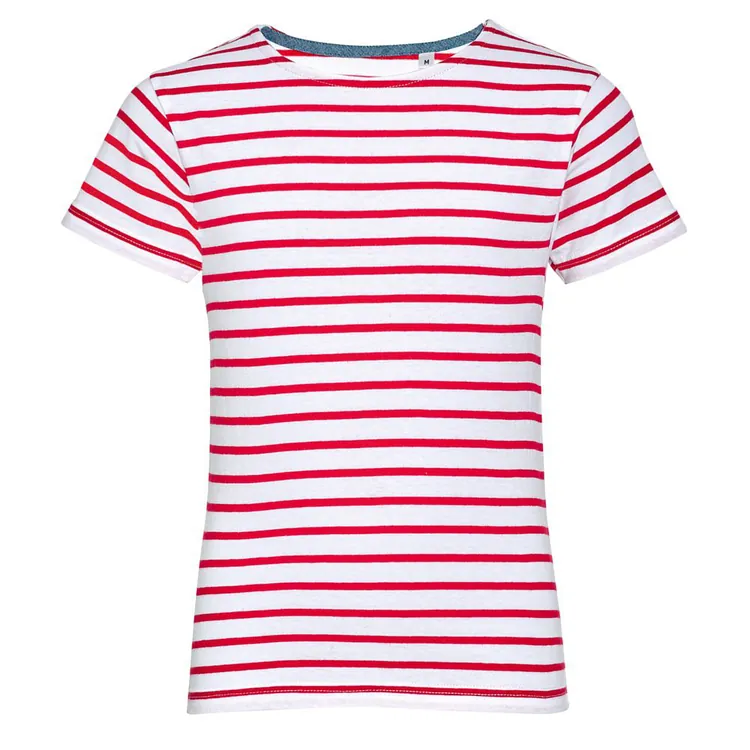 Футболка детская Miles Kids белая с красным арт.01400987