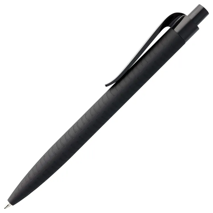 Ручка шариковая Prodir QS03 PRP Tyre Soft Touch, черная арт.3232