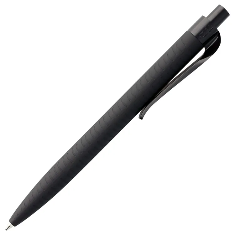 Ручка шариковая Prodir QS03 PRP Tyre Soft Touch, черная арт.3232