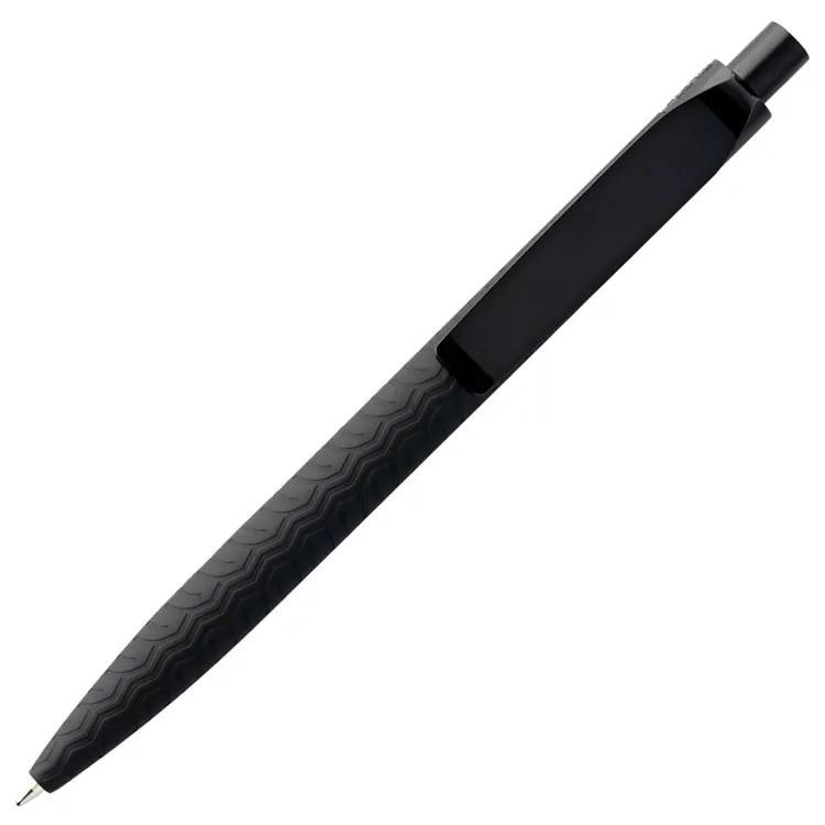 Ручка шариковая Prodir QS03 PRP Tyre Soft Touch, черная арт.3232