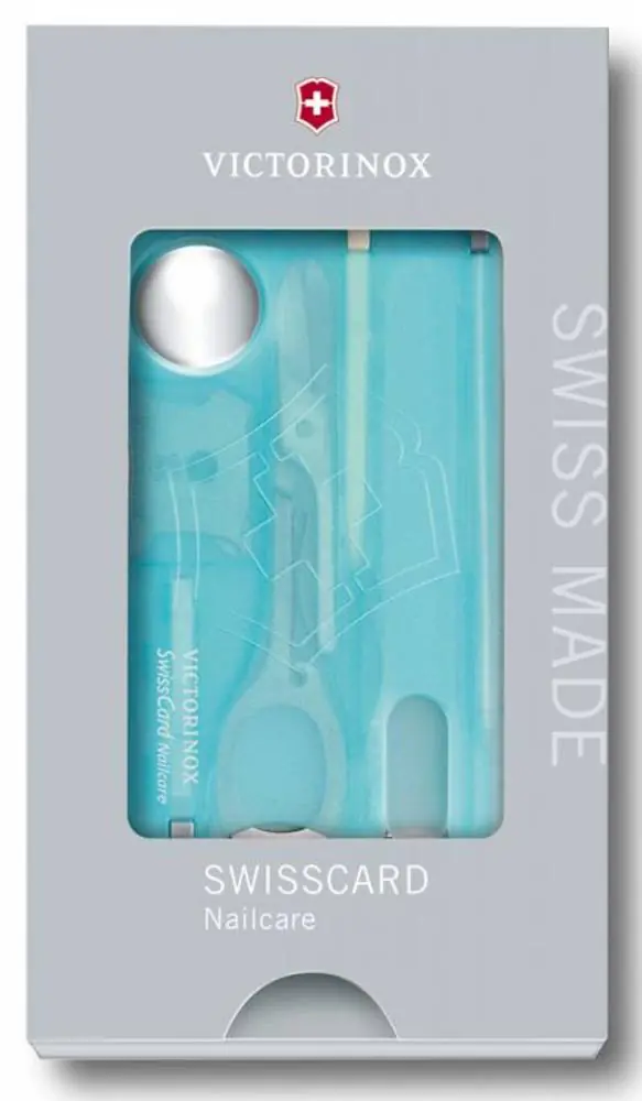 Набор инструментов SwissCard Nailcare, голубой арт.7770.45