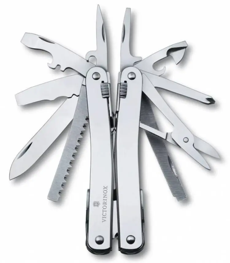 Мультитул SwissTool Spirit X в кожаном чехле арт.7708