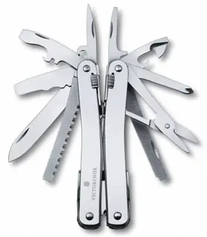 Мультитул SwissTool Spirit X в кожаном чехле арт.7708