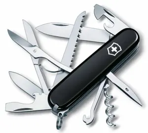 Офицерский нож Huntsman 91, черный арт.7727.30