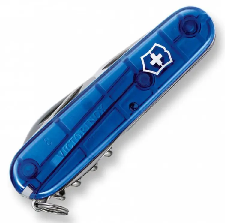 Офицерский нож Spartan 91, прозрачный синий арт.5046.45