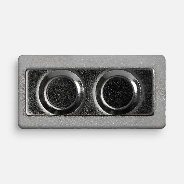 Значок Magnet Matto, серебристый глянцевый арт.19729.02