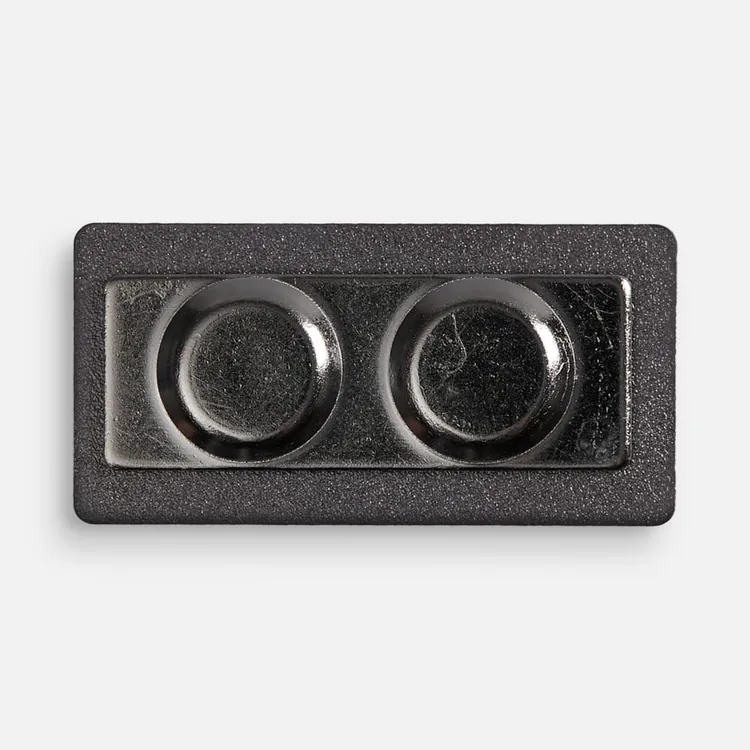 Значок Magnet Matto, серый металлик арт.19729.13
