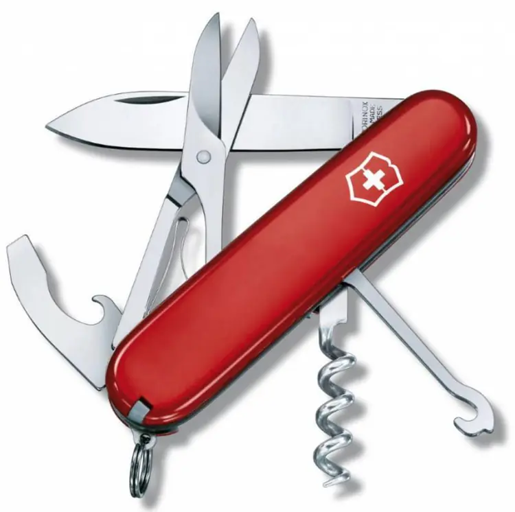 Офицерский нож Compact 91, красный арт.7756.50