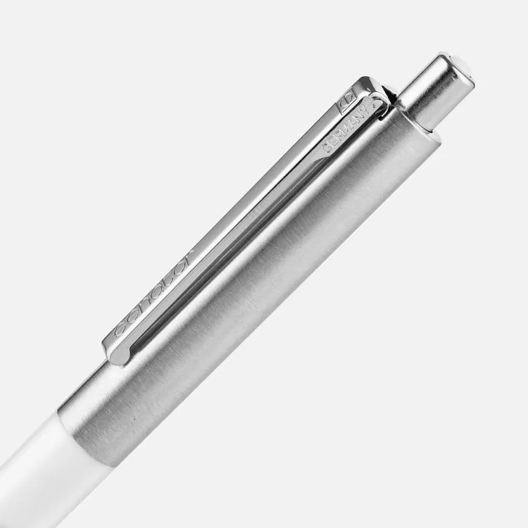 Ручка шариковая Senator Point Metal, ver.2, белая арт.23317.60