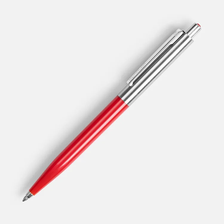Ручка шариковая Senator Point Metal, ver.2, красная арт.23317.50