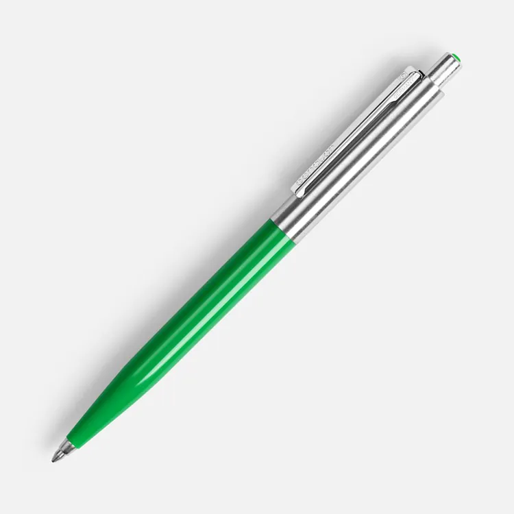 Ручка шариковая Senator Point Metal, ver.2, зеленая арт.23317.90